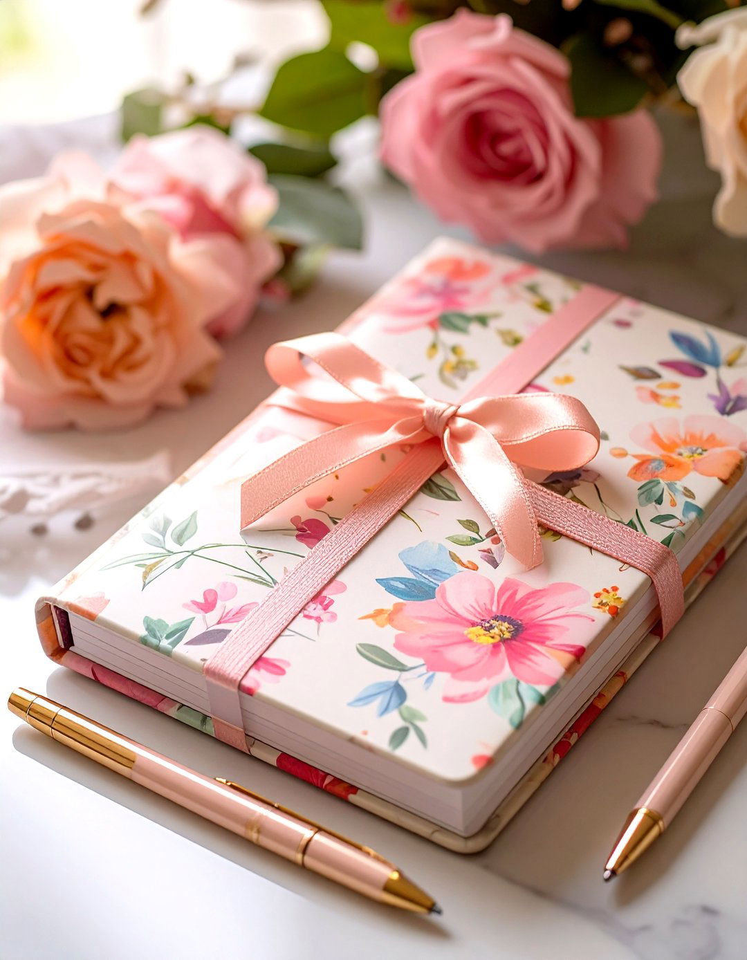 Small Notebook and Pen - 30 baby shower gift ideas for guests