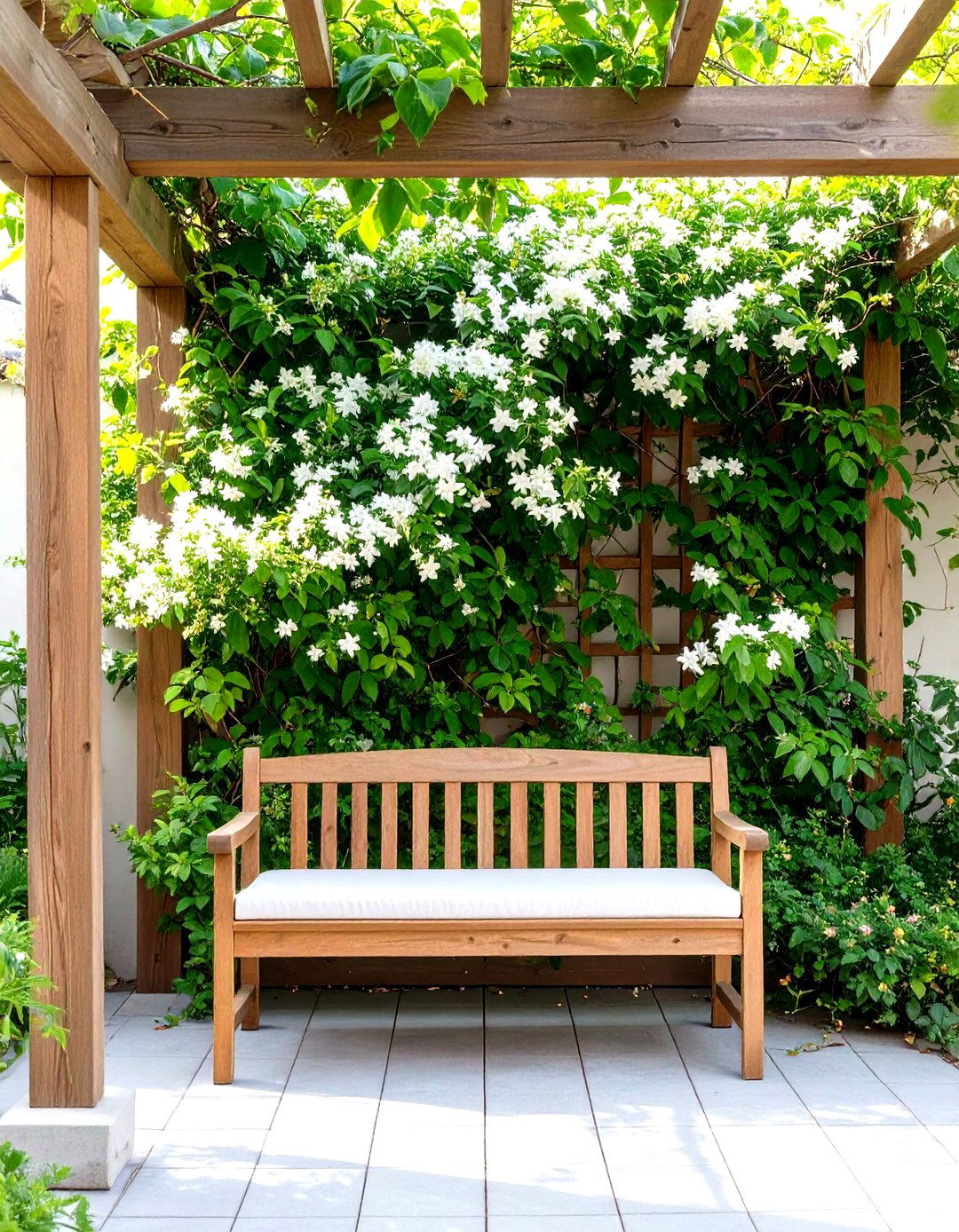 Small Patio with Climbing Vines - 30 small patio design ideas pictures