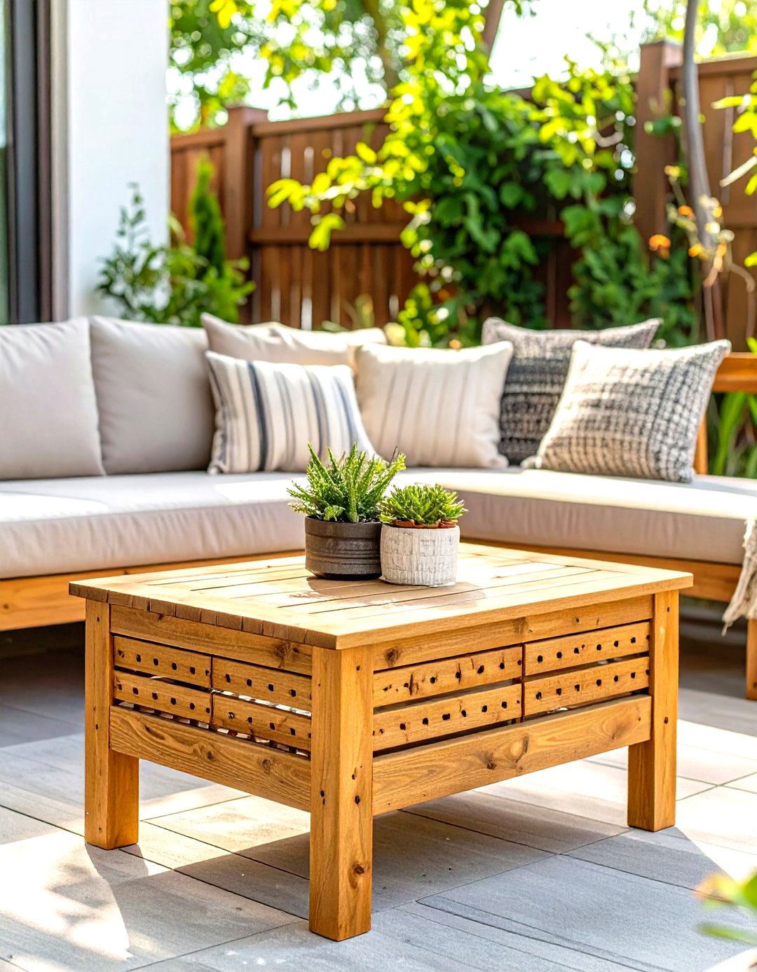 Small Patio with Multi Functional Furniture - 30 small patio design ideas pictures