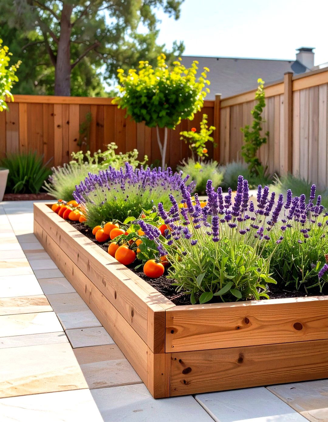 Small Patio with Raised Garden Beds - 30 small patio design ideas pictures