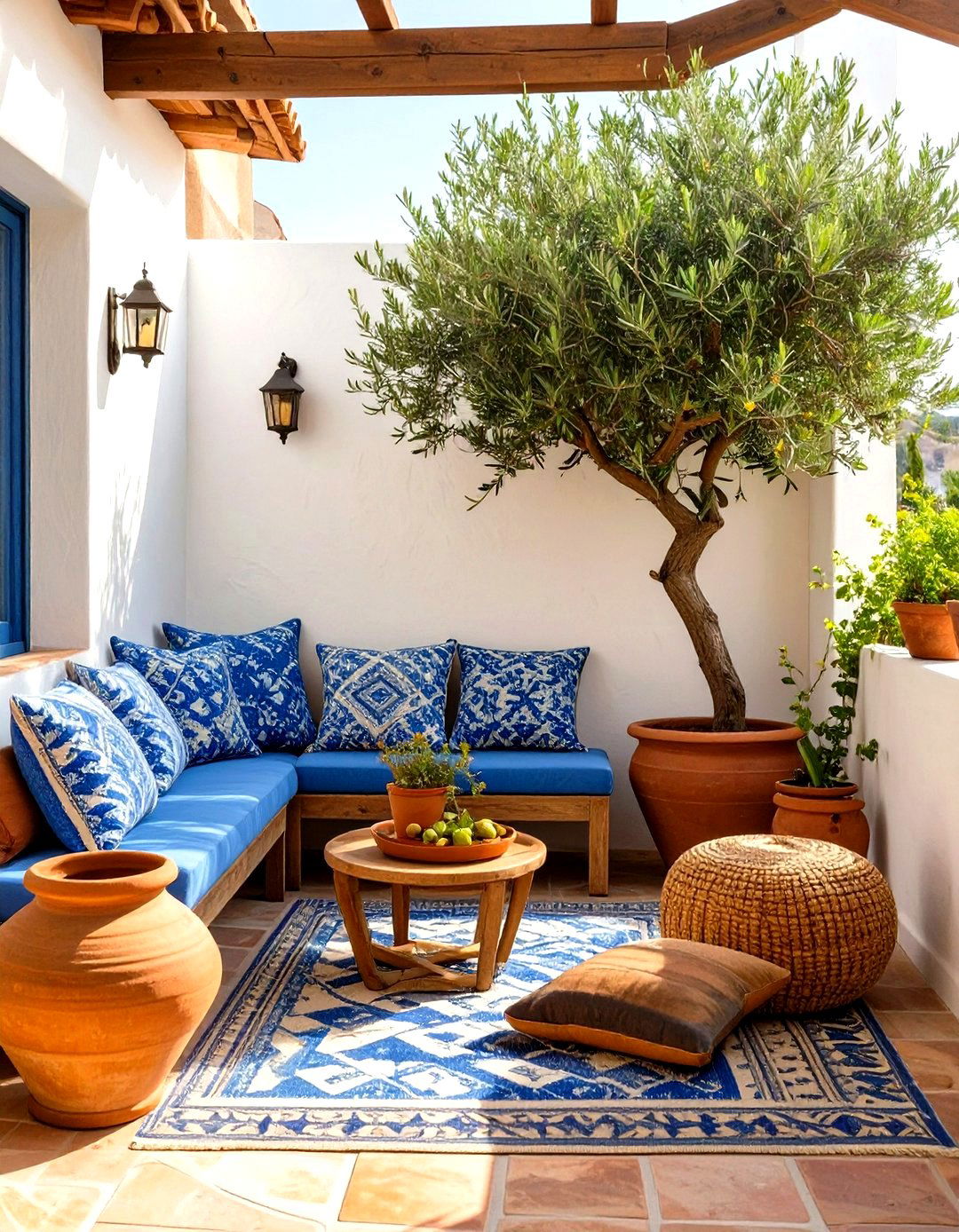 Small Patio with Themed Decor - 30 small patio design ideas pictures