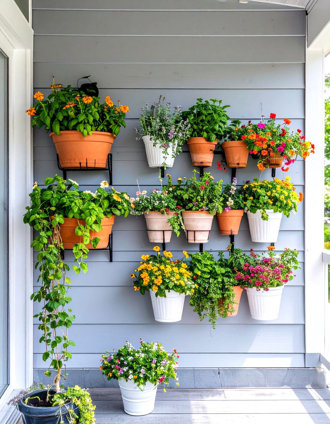 Small Porch Vertical Garden - 30 small porch decorating ideas