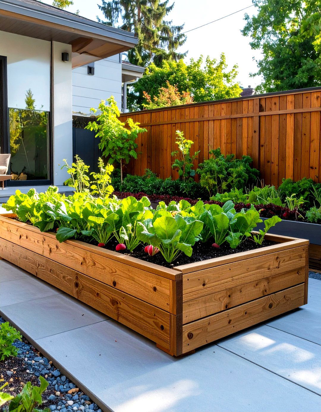 Small Raised Garden Bed on the Patio - 30 small patio garden ideas
