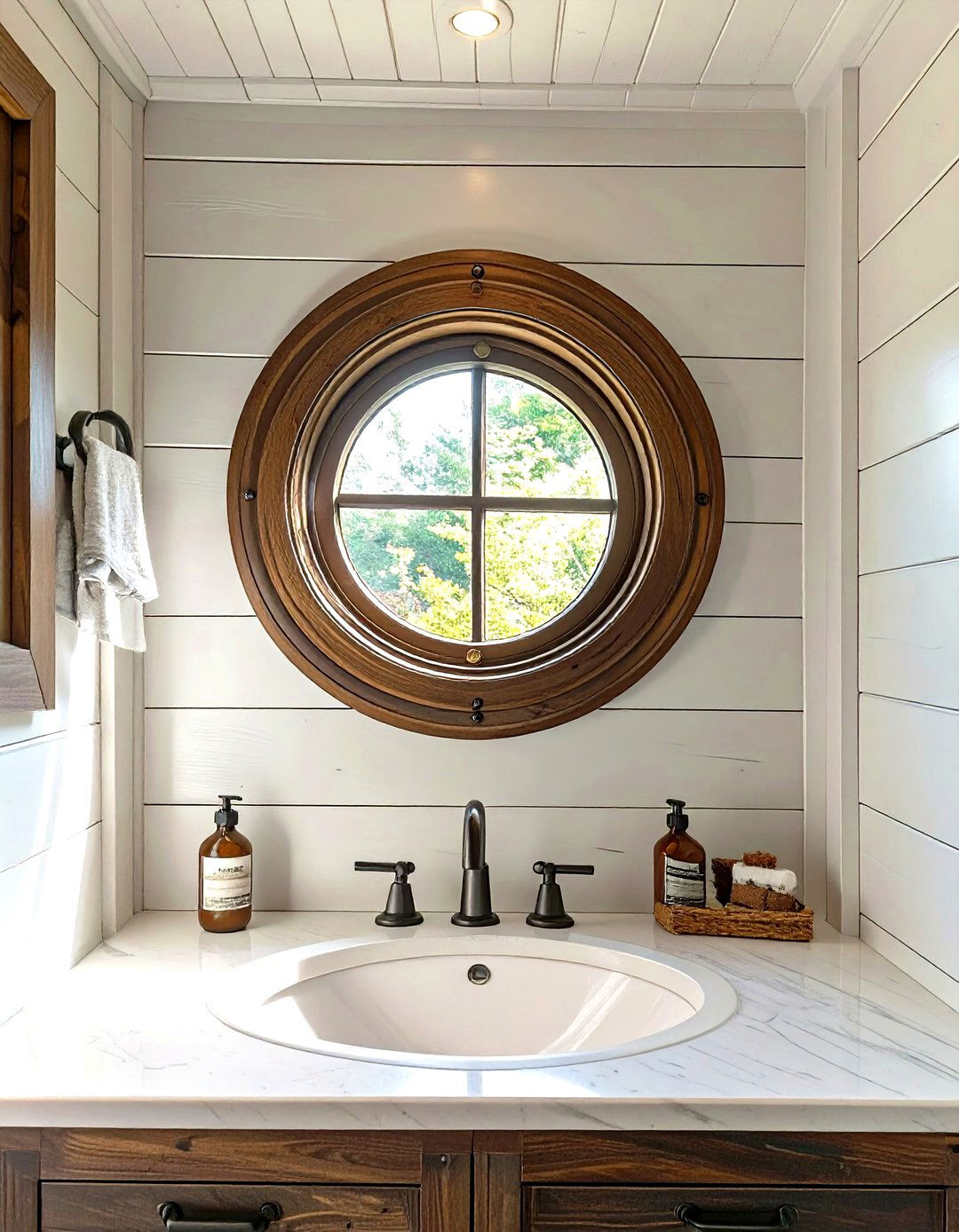 Small Round Bathroom Window - 30 small bathroom window ideas