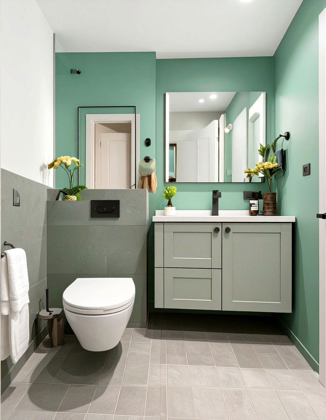Small Scale Furniture and Fixtures - 30 small bathroom inspo ideas