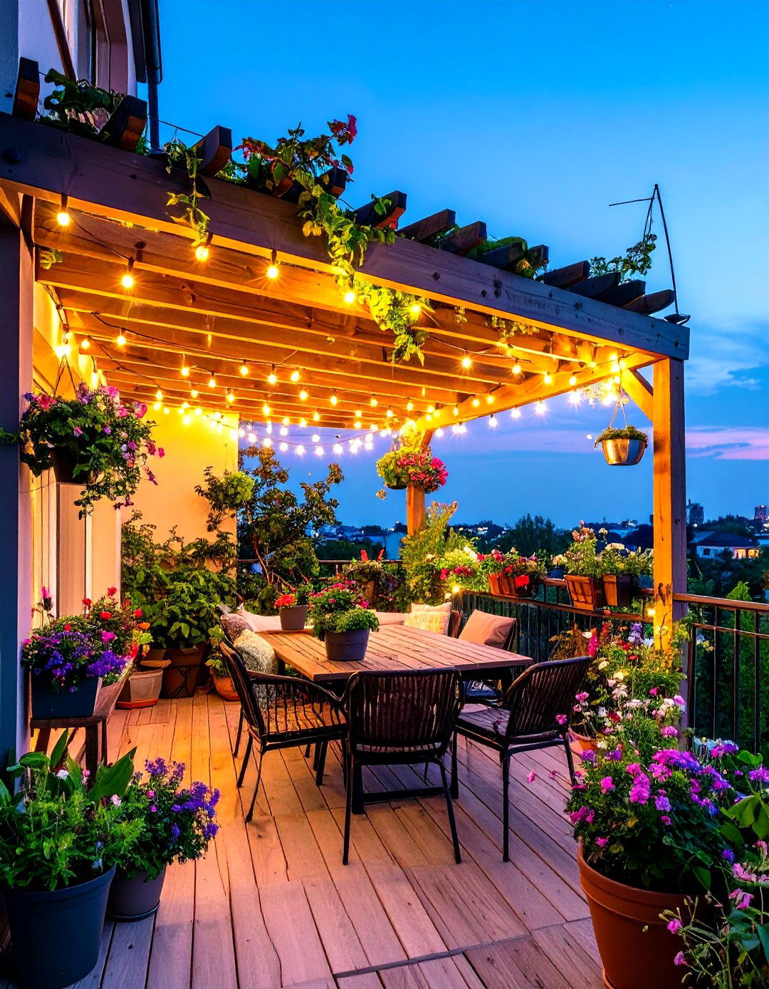 Small Space Balcony Pergola - 30 outdoor pergola ideas
