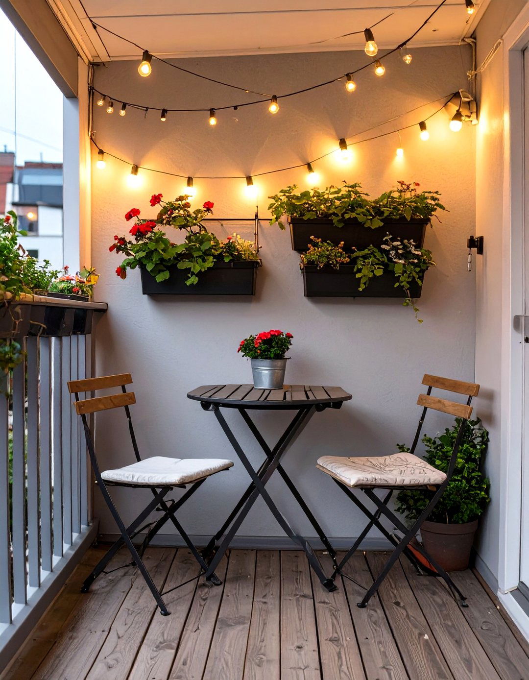 Small Space Bistro Porch - 30 back porch designs