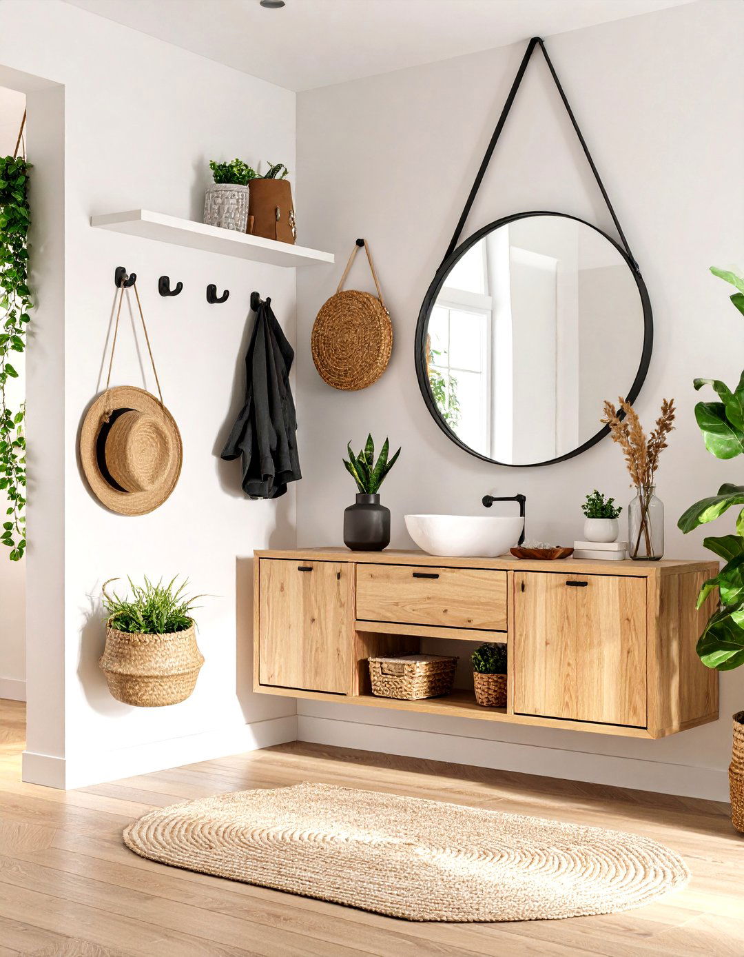 Small Space Entryway Nook - 30 ai entryway makeover ideas