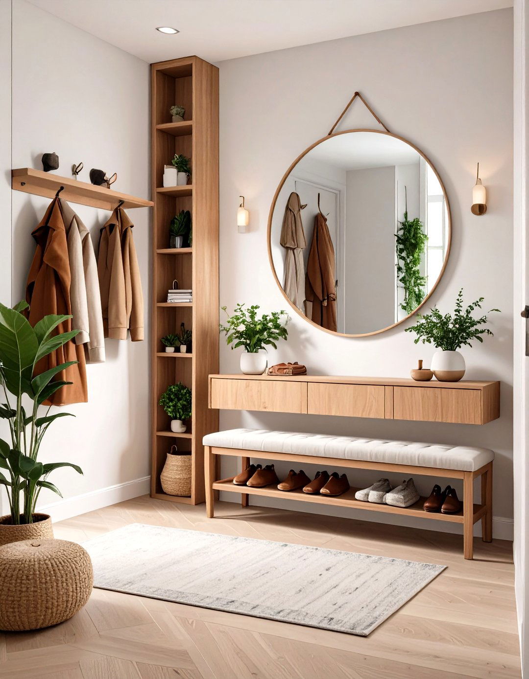 Small Space Solution Foyer - 30 entrance foyer design ideas