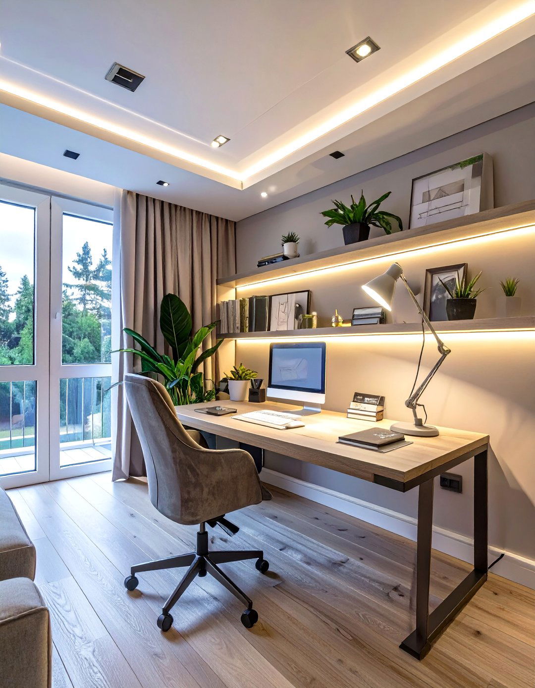 30 Home Office Lighting Ideas to Brighten Your Day - We Love Home Blog