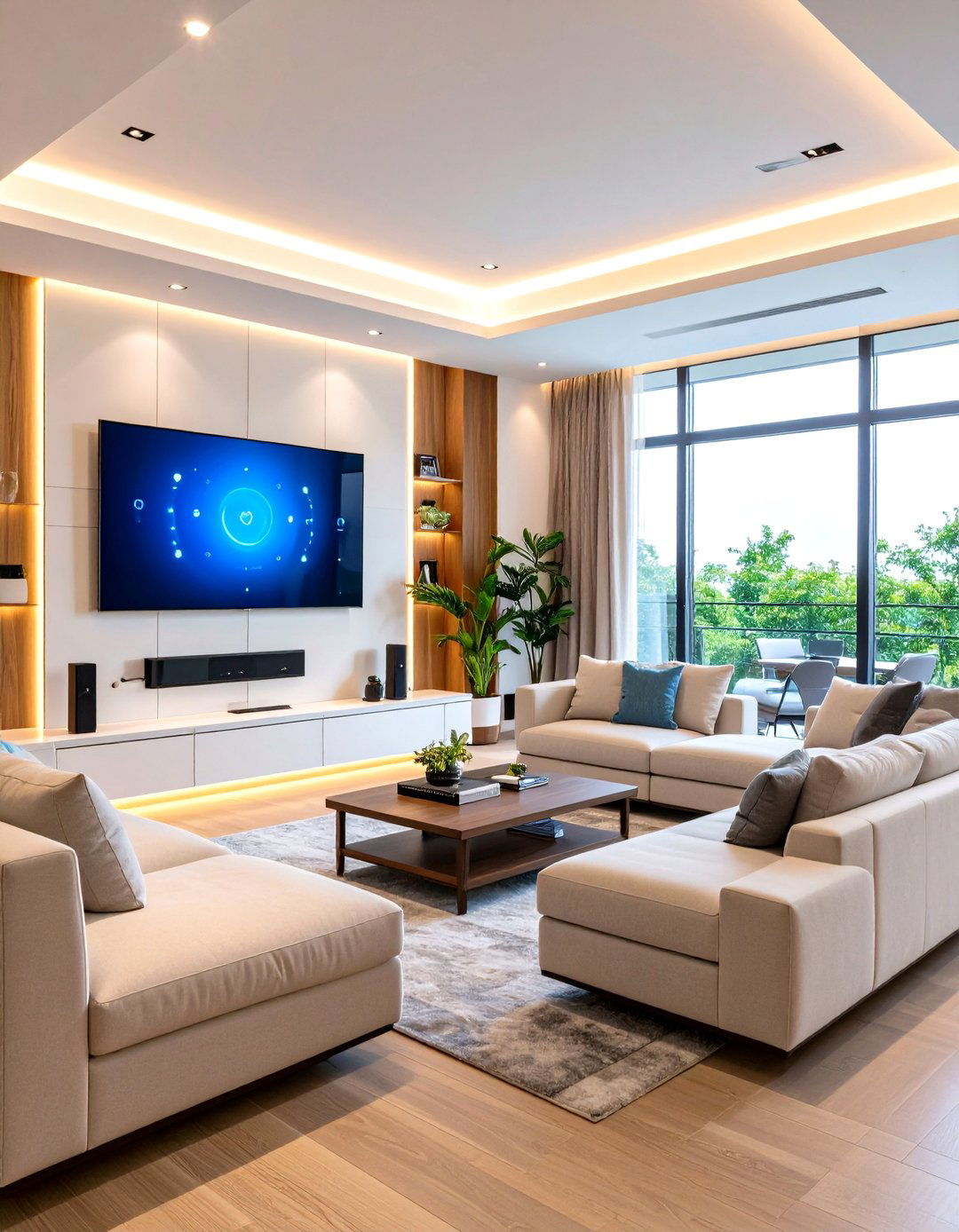 Smart Home Tech Hub - 30 3d interior design ideas
