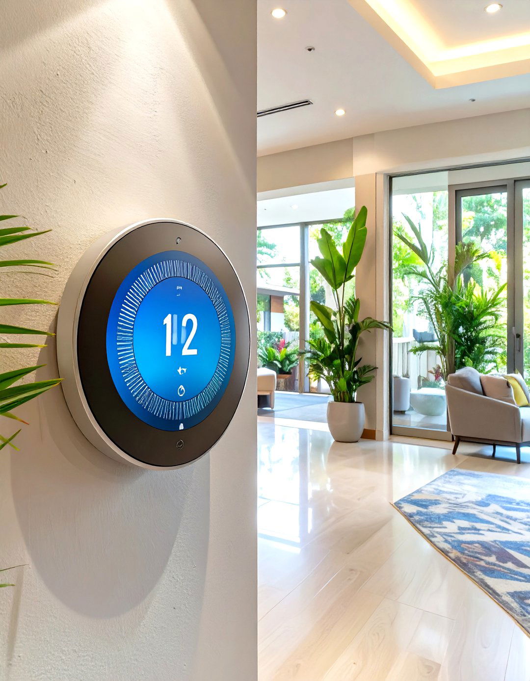 Smart Home Thermostats - 30 sustainable interior design ideas