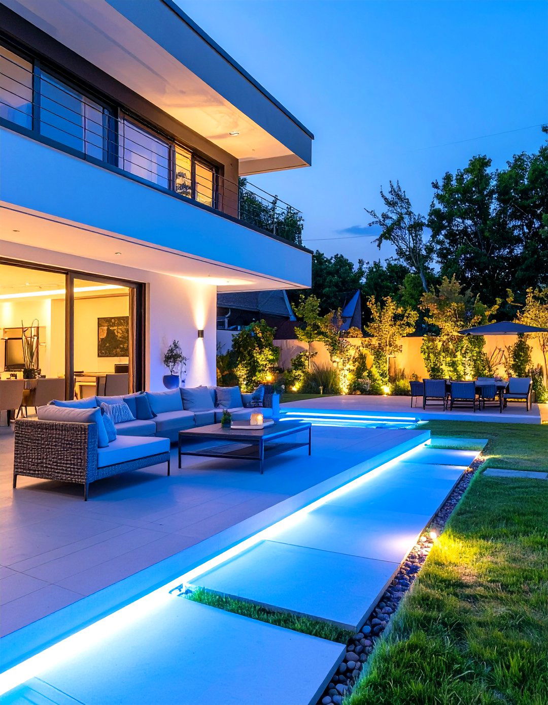 Smart Lighting For Full Color Control - 30 outdoor light ideas