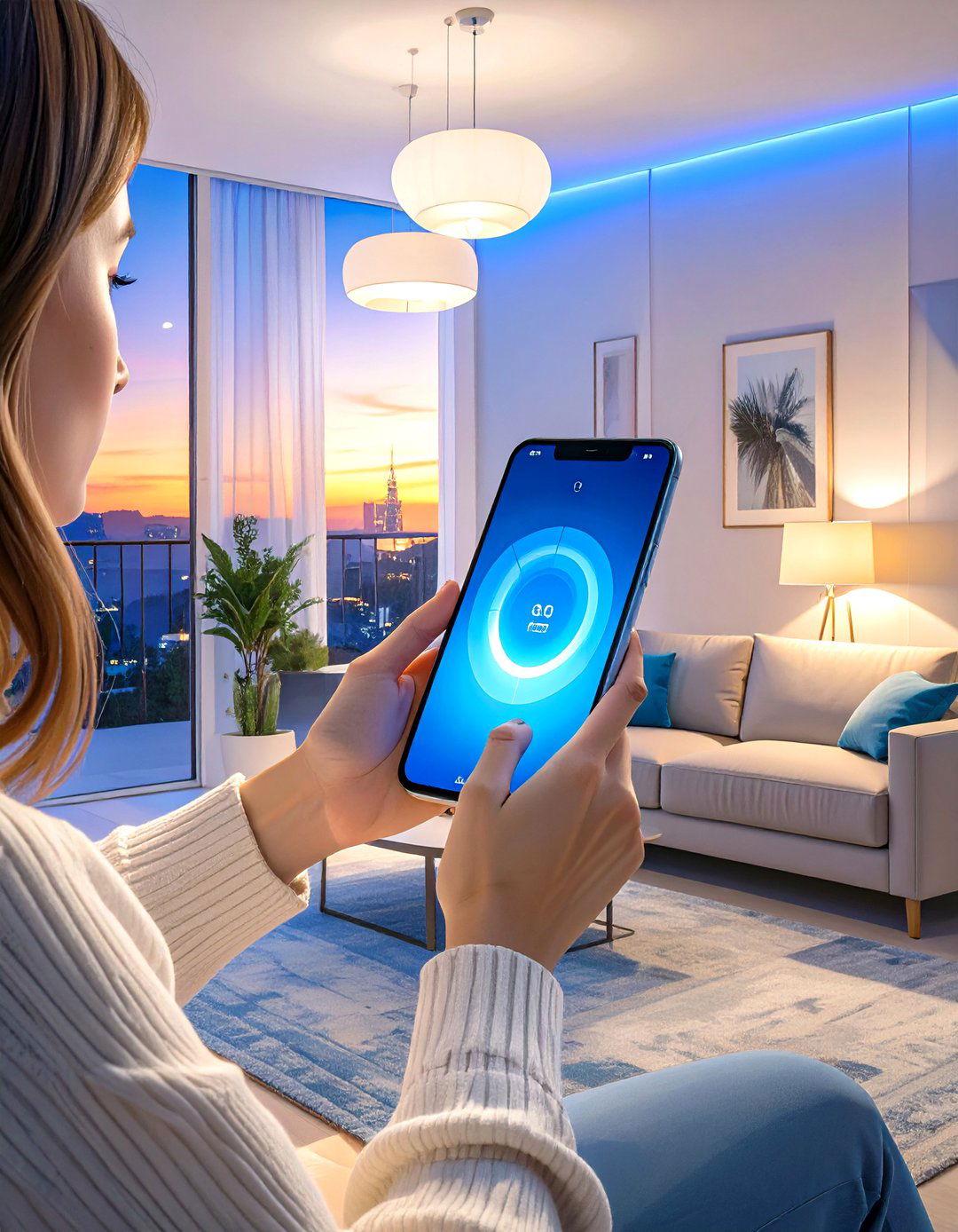 Smart Lighting for Automated Ambiance Control - 30 best lighting for interior design ideas