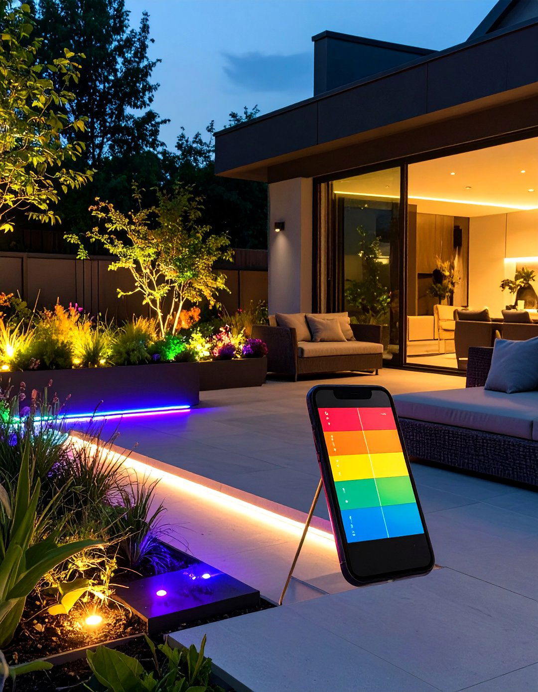Smart Lighting for Custom Scenes - 30 outdoor  lights ideas