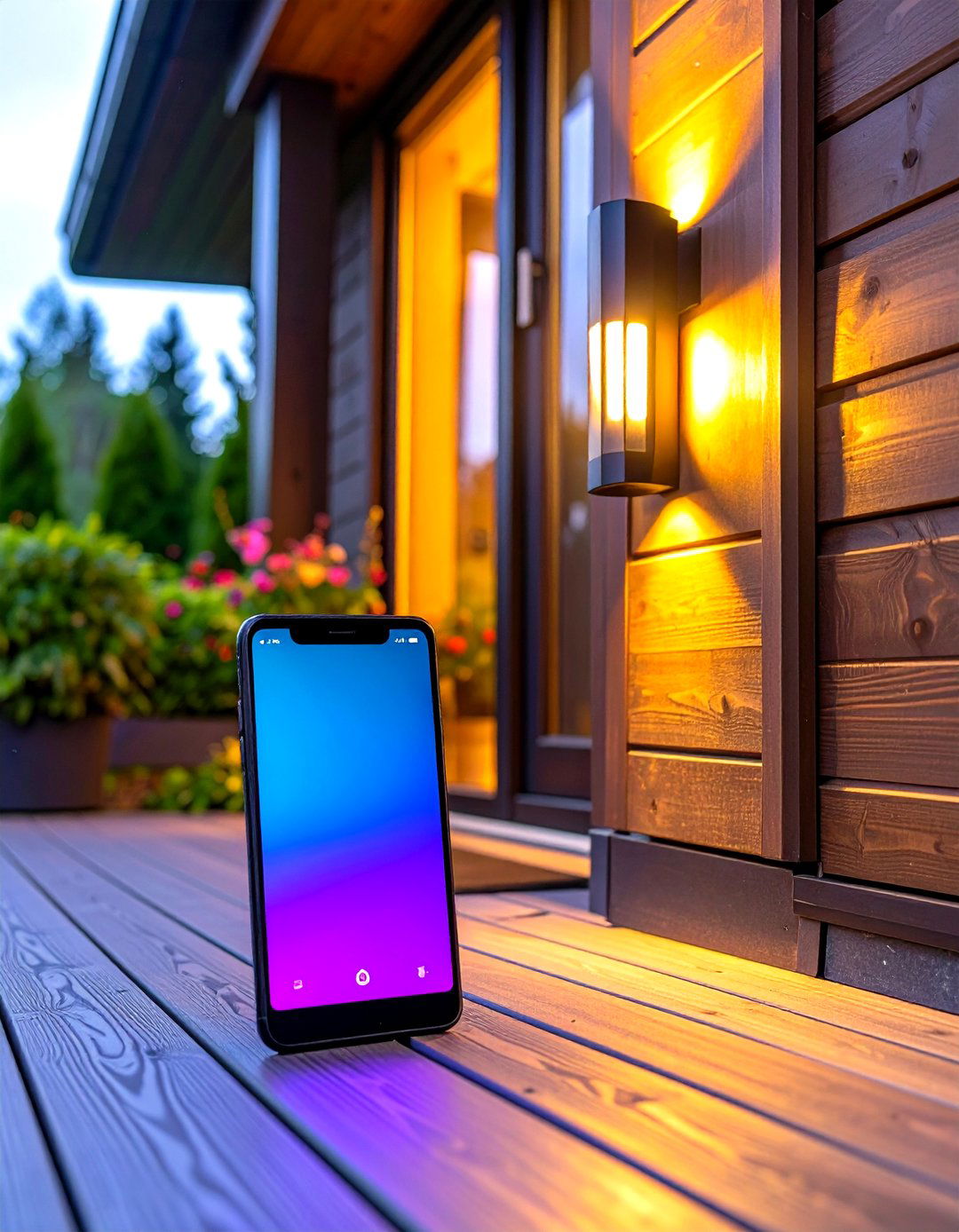 Smart Porch Lighting System - 30 porch lighting ideas