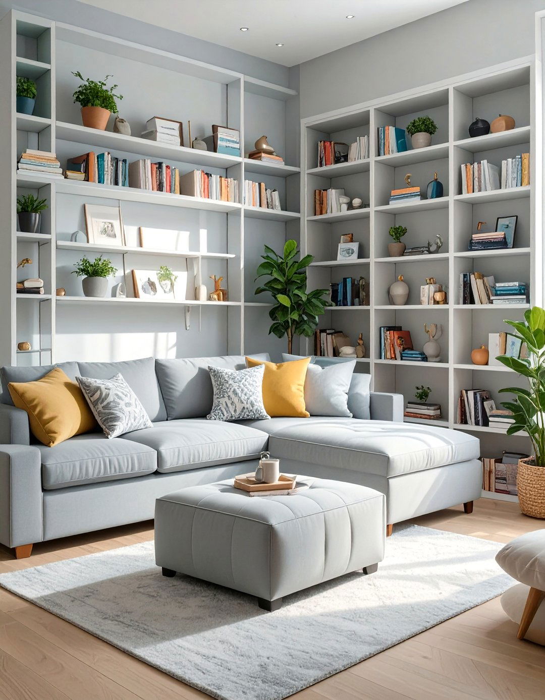 Smart Storage Solutions for Small Living Rooms - 30 apartment small living room ideas