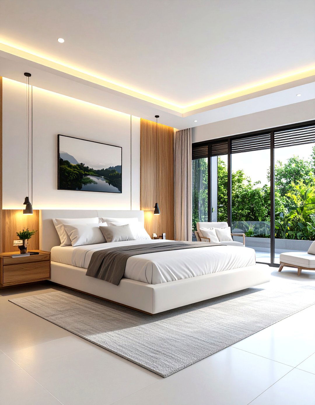 Smart Tech Bedroom of the Future - 30 interior design bedroom ideas