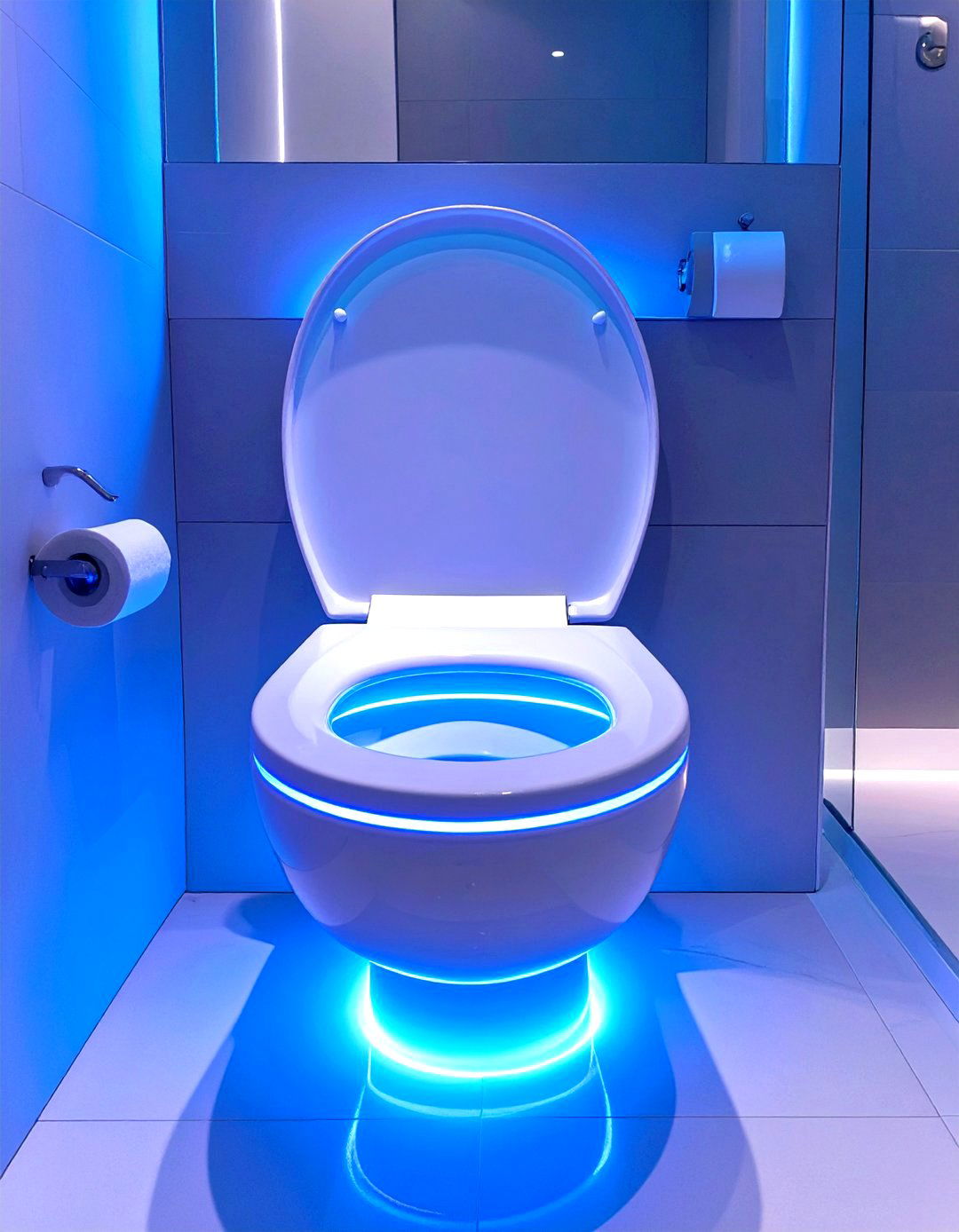 Smart Toilet in a Water Closet - 30 water closet ideas