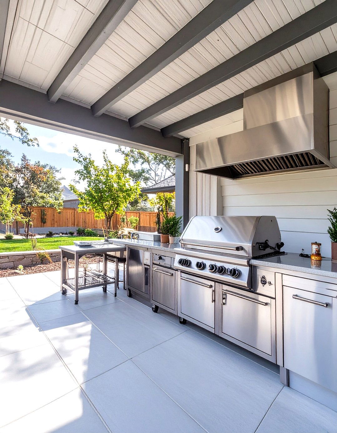 Smoker and BBQ Cookout Station - 30 enclosing under a deck ideas