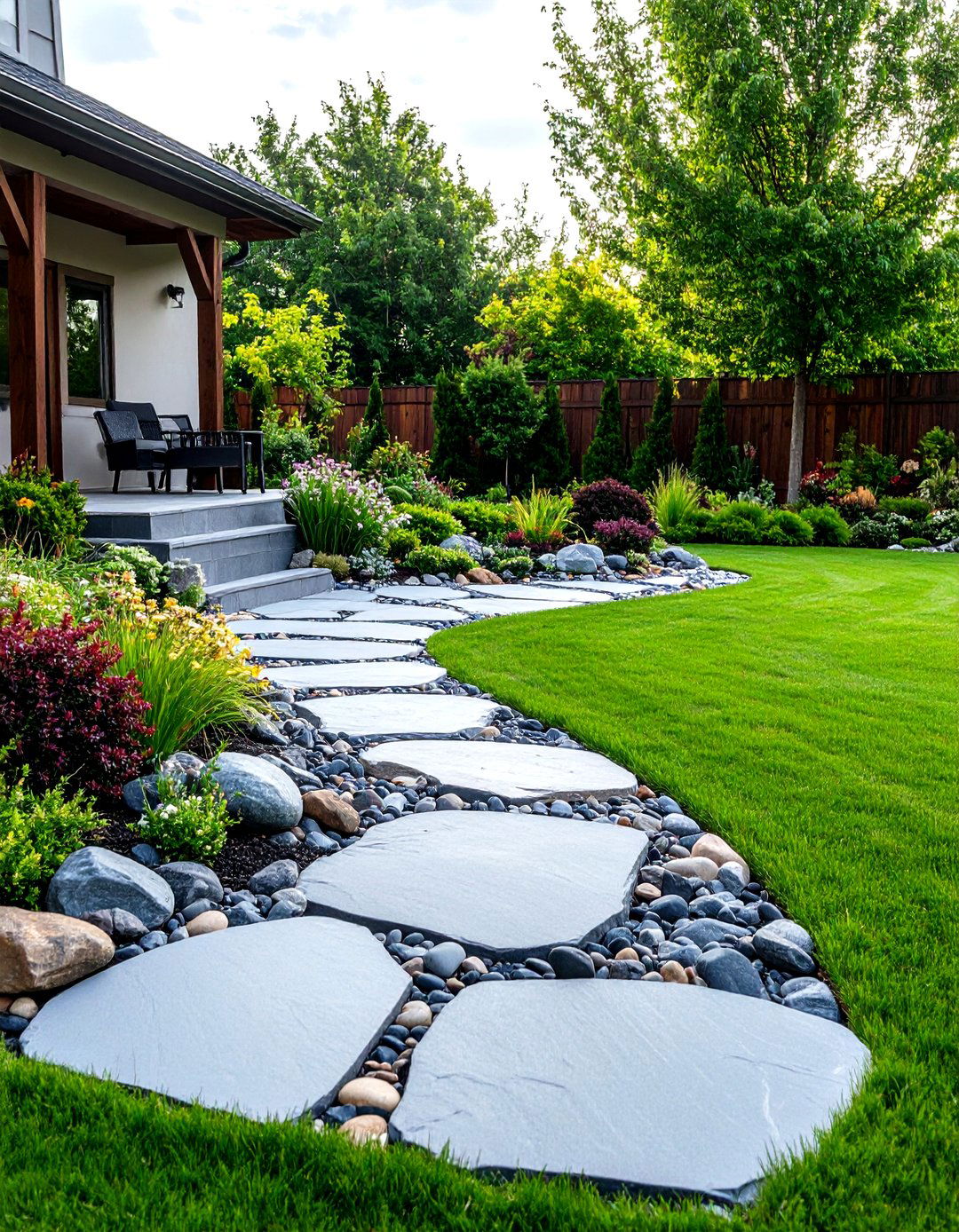 30 Creative Rock Patio Ideas for Your Outdoor Space - We Love Home Blog