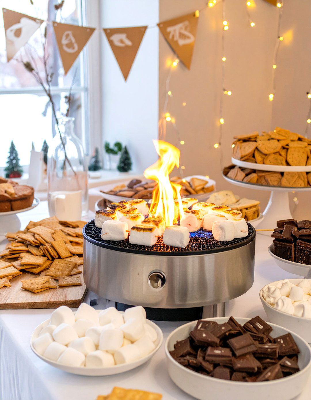 Smores and More Baby Shower - 30 winter baby shower ideas
