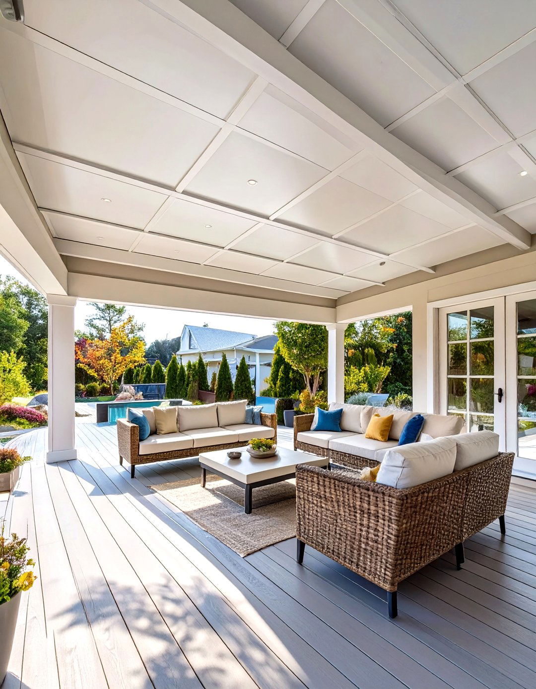30 Waterproof Under Deck Ceiling Ideas for Patios - We Love Home Blog