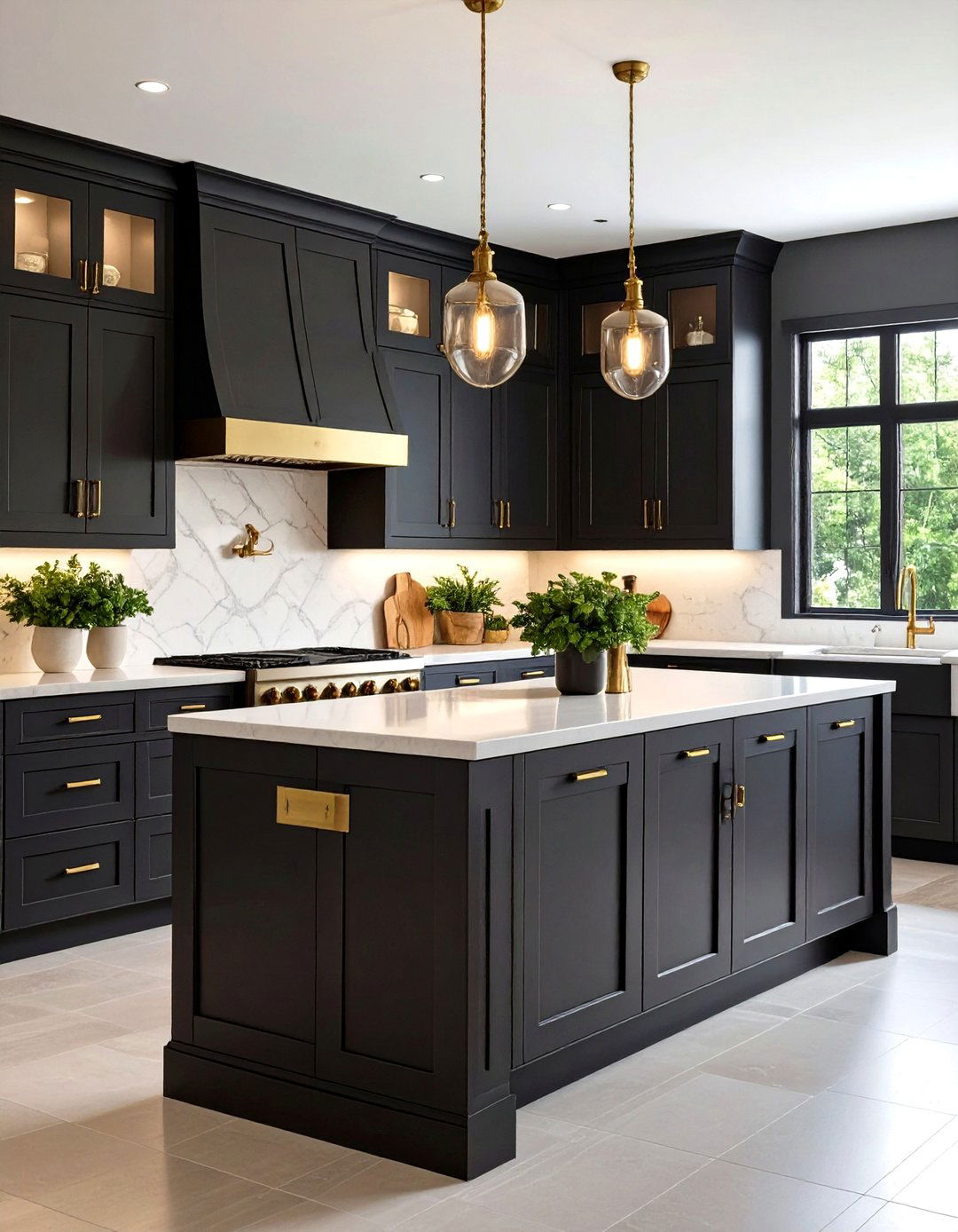 Soft Black Kitchen Cabinets - 30 kitchen cabinet paint ideas