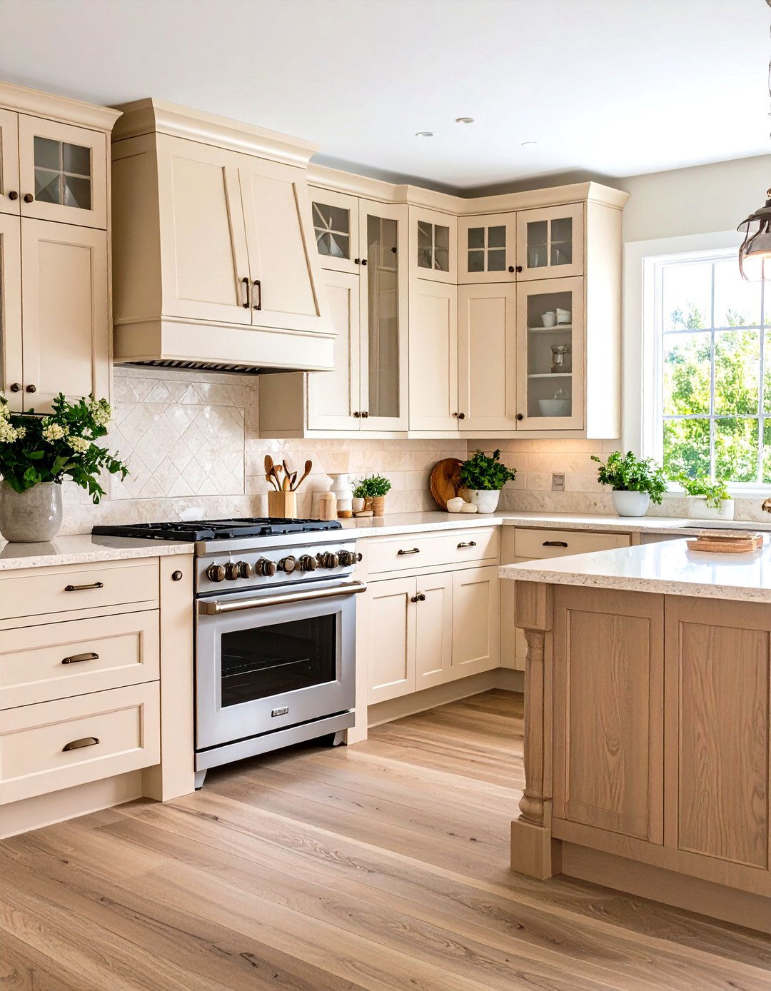 Soft Cream Kitchen Cabinets - 30 kitchen cabinets paint ideas