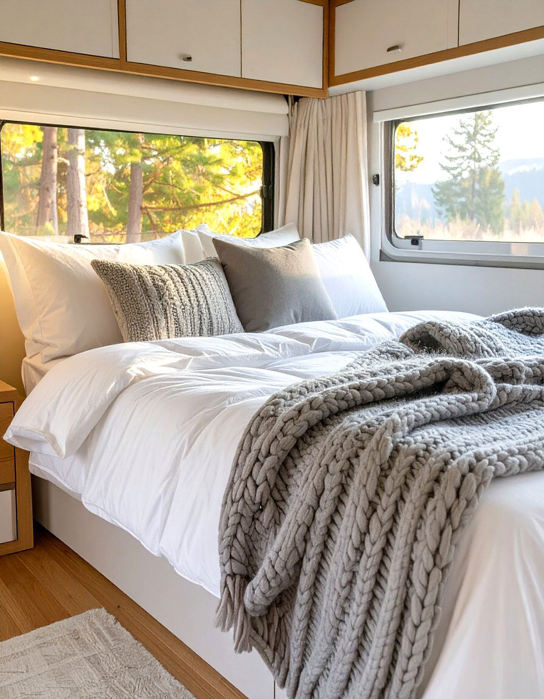 Soft Layered Textiles for Coziness