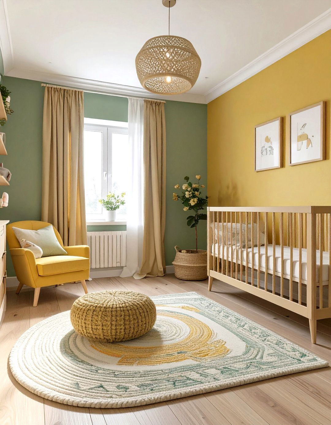 Soft and Earthy Color Palette - 30 winnie the pooh nursery ideas