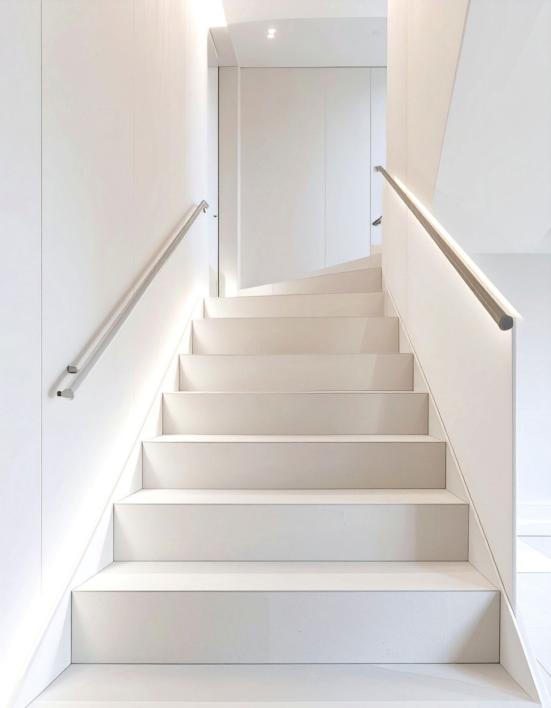 Solid Panel Stairway Railing - 30 stairway railing ideas