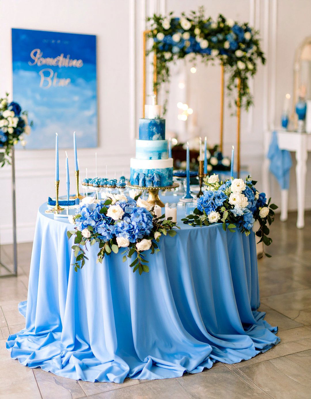 Something Blue Themed Bridal Shower - 30 homemade bridal shower ideas