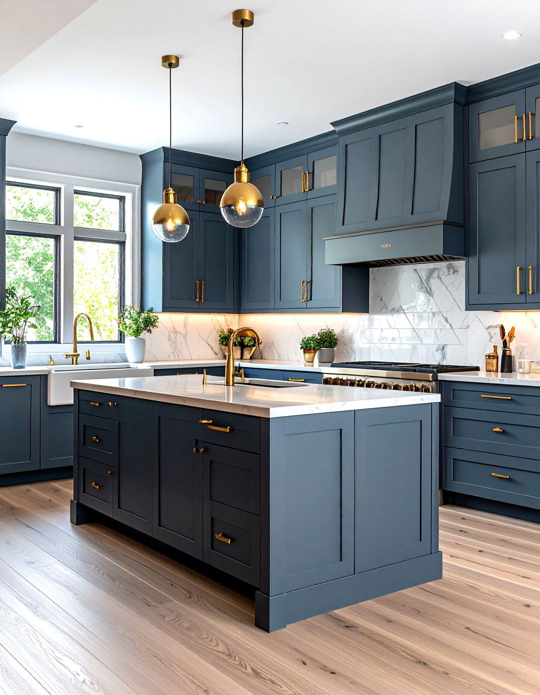 Sophisticated Gray Kitchen Cabinets - 30 kitchen colors ideas