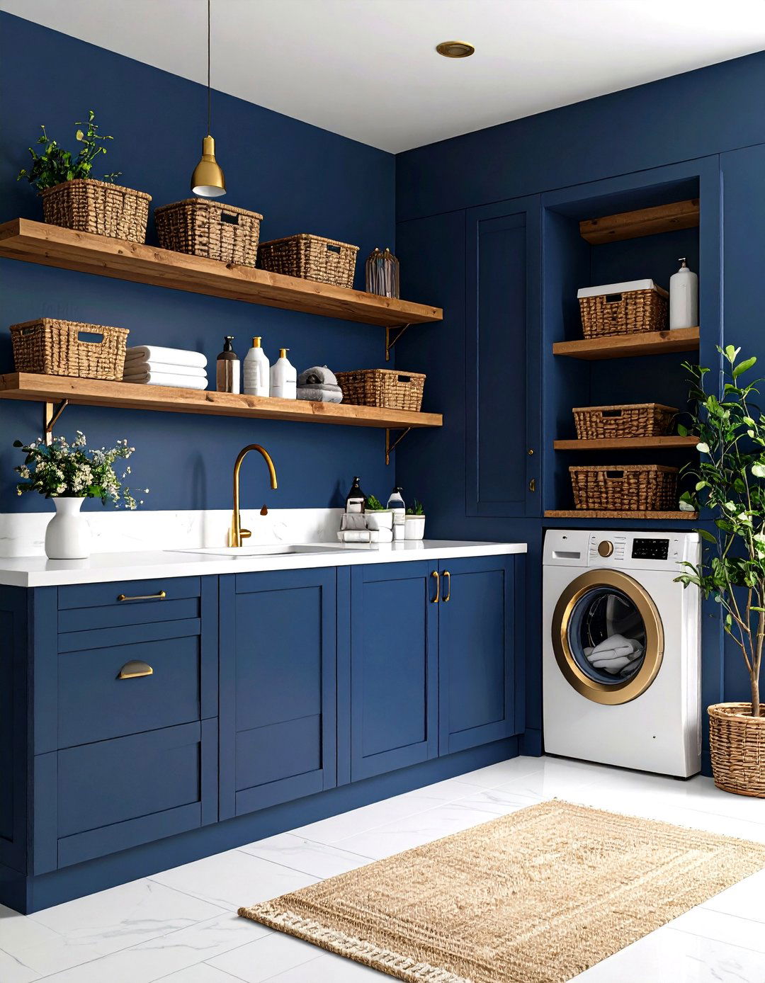 30 Laundry Room Paint Ideas to Brighten Your Chores - We Love Home Blog