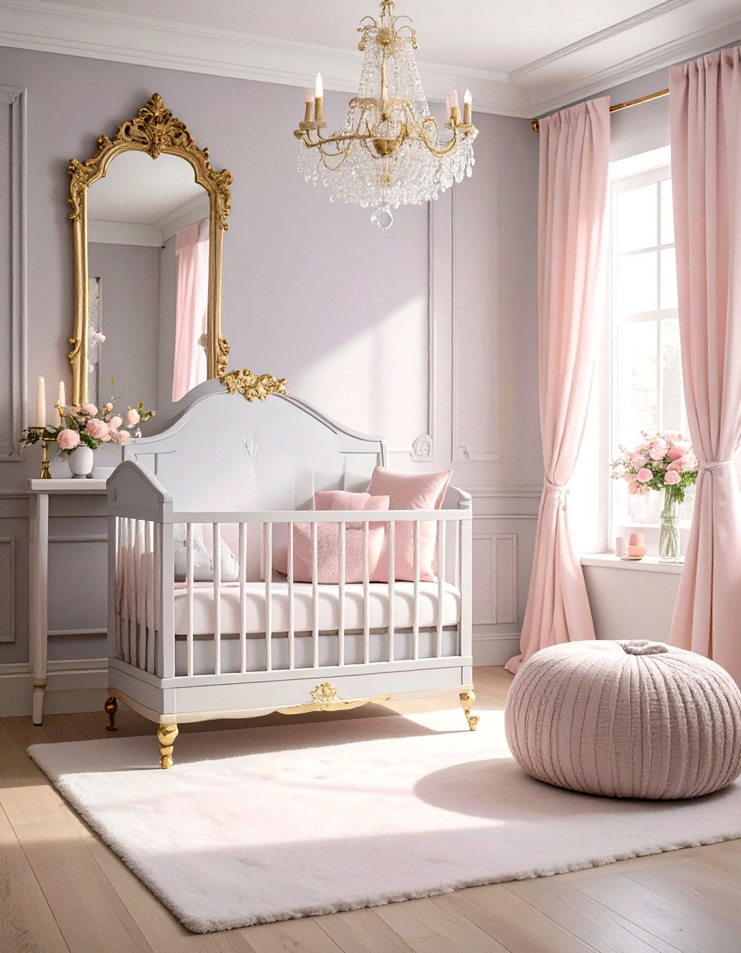 Sophisticated Parisian Bedroom - 30 baby girl bedroom ideas