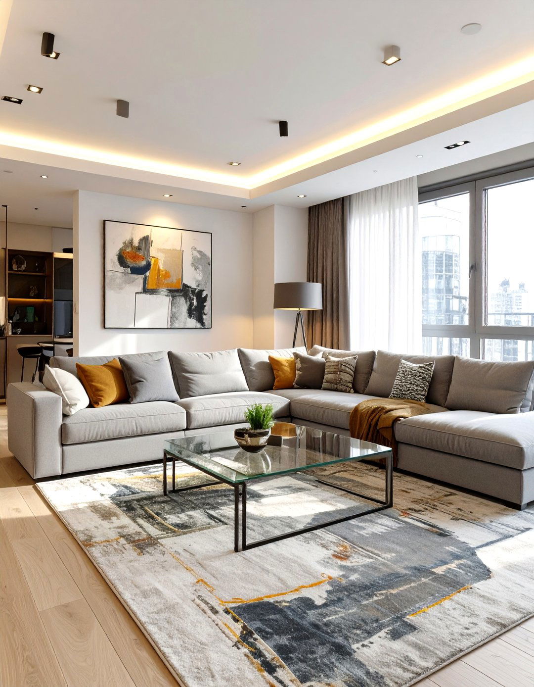 Sophisticated Urban Living Room - 30 bloxburg living room ideas