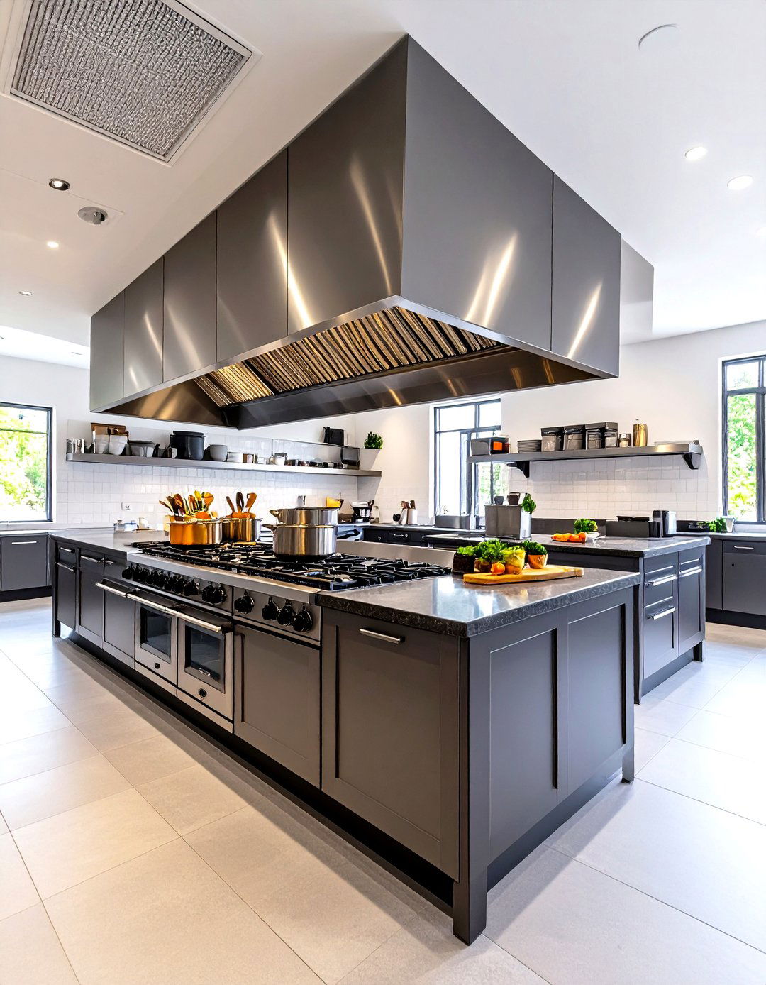 Sound Dampening Kitchen Features - 30 restaurant kitchen design ideas