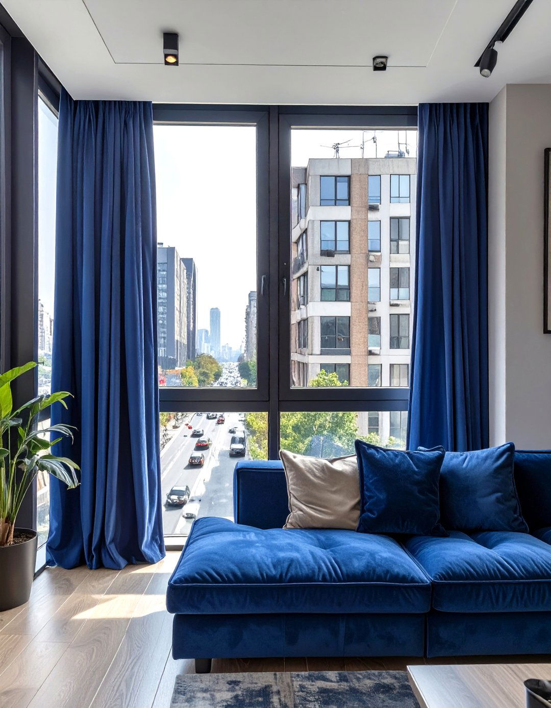 Soundproof Insulated Curtains - 30 window treatment ideas for living room