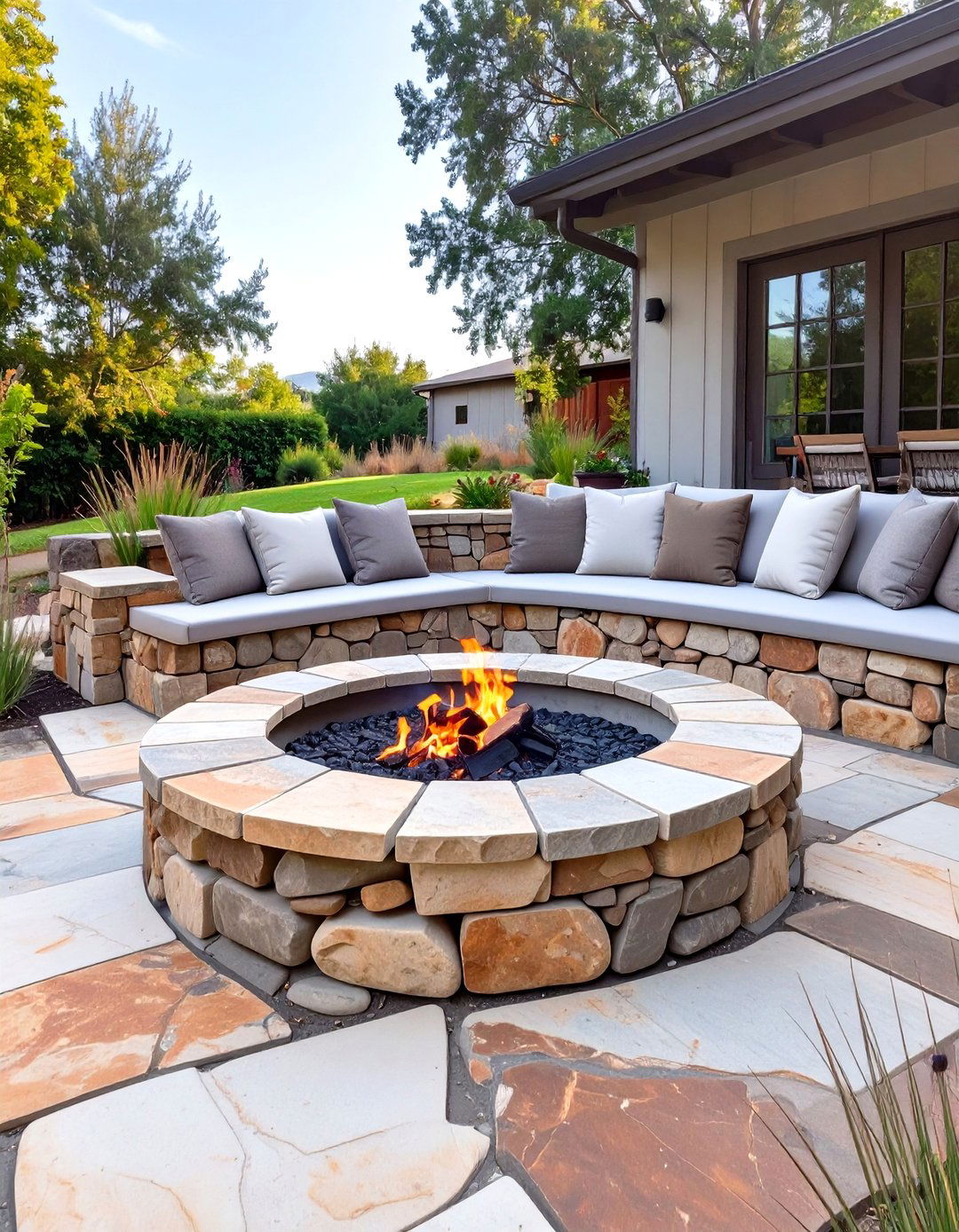 Sourcing Free or Cheap Local Stone - 30 stone patio ideas on a budget