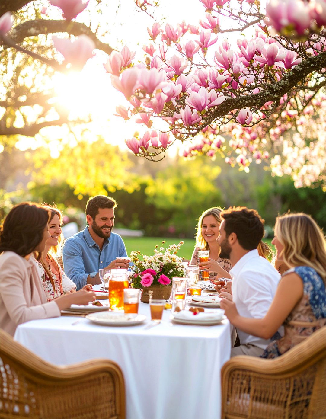 Southern Charm Soiree - 30 backyard engagement party ideas