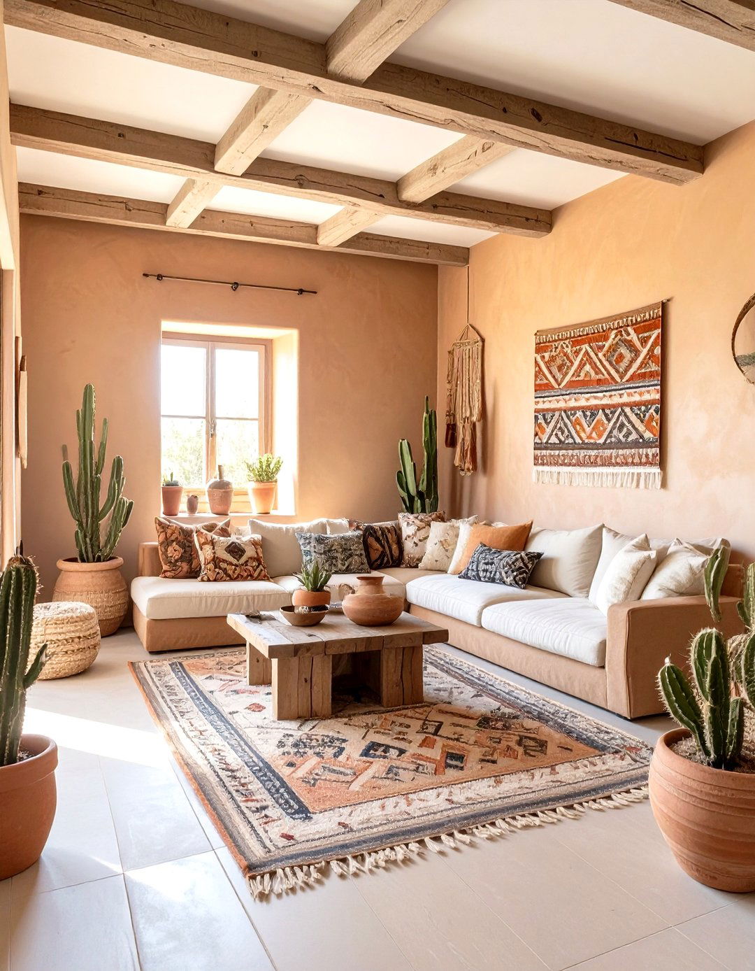 Southwestern Adobe Inspired Room - 30 free interior design ideas