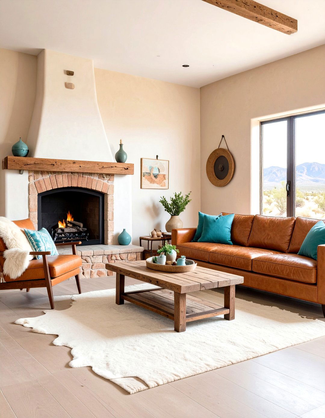 Southwestern Desert Living Room - 30 decorate living room ideas
