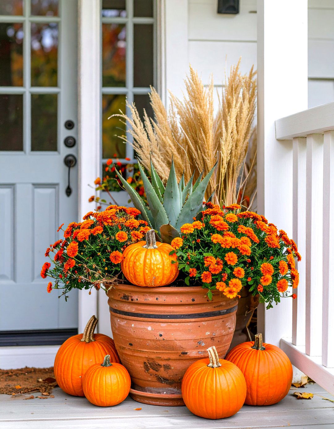 Southwestern Fall Planter - 30 front porch fall planter ideas