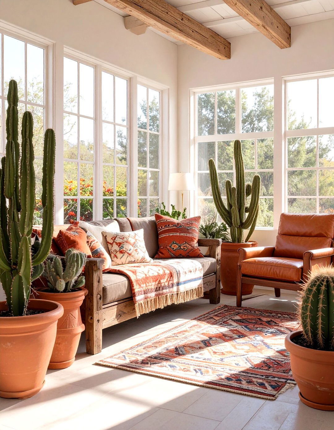 Southwestern Inspired Sunroom - 30 interior design for new homeowners ideas