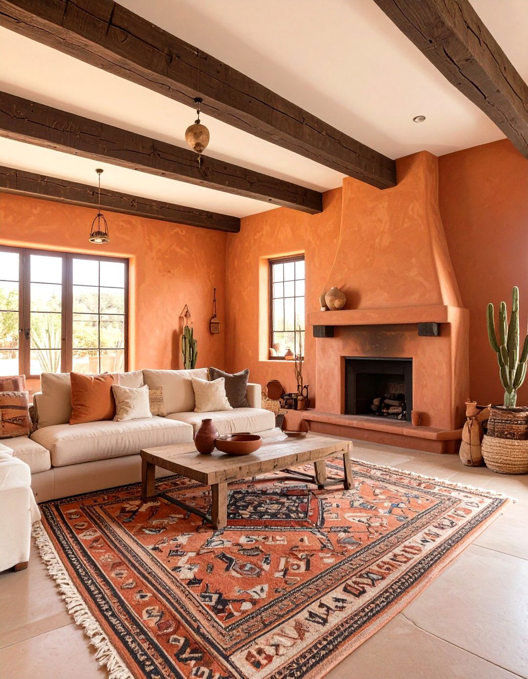 Southwestern Living Area - 30 interior design rendering ideas