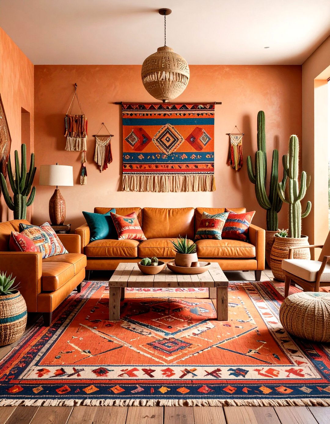 Southwestern Living Room Warmth - 30 living room furniture design ideas