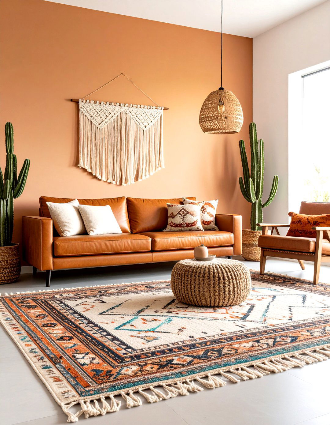 Southwestern Living Room with Earthy Tones - 30 popular living room ideas