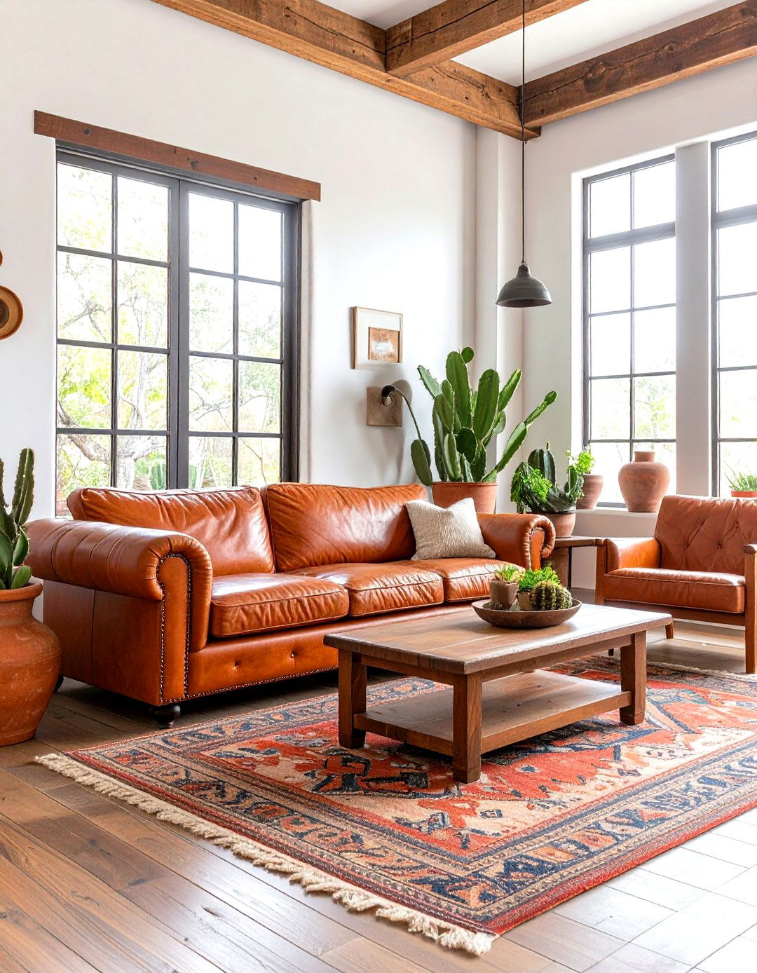 Southwestern Modern Living Room - 30 elegant living room ideas