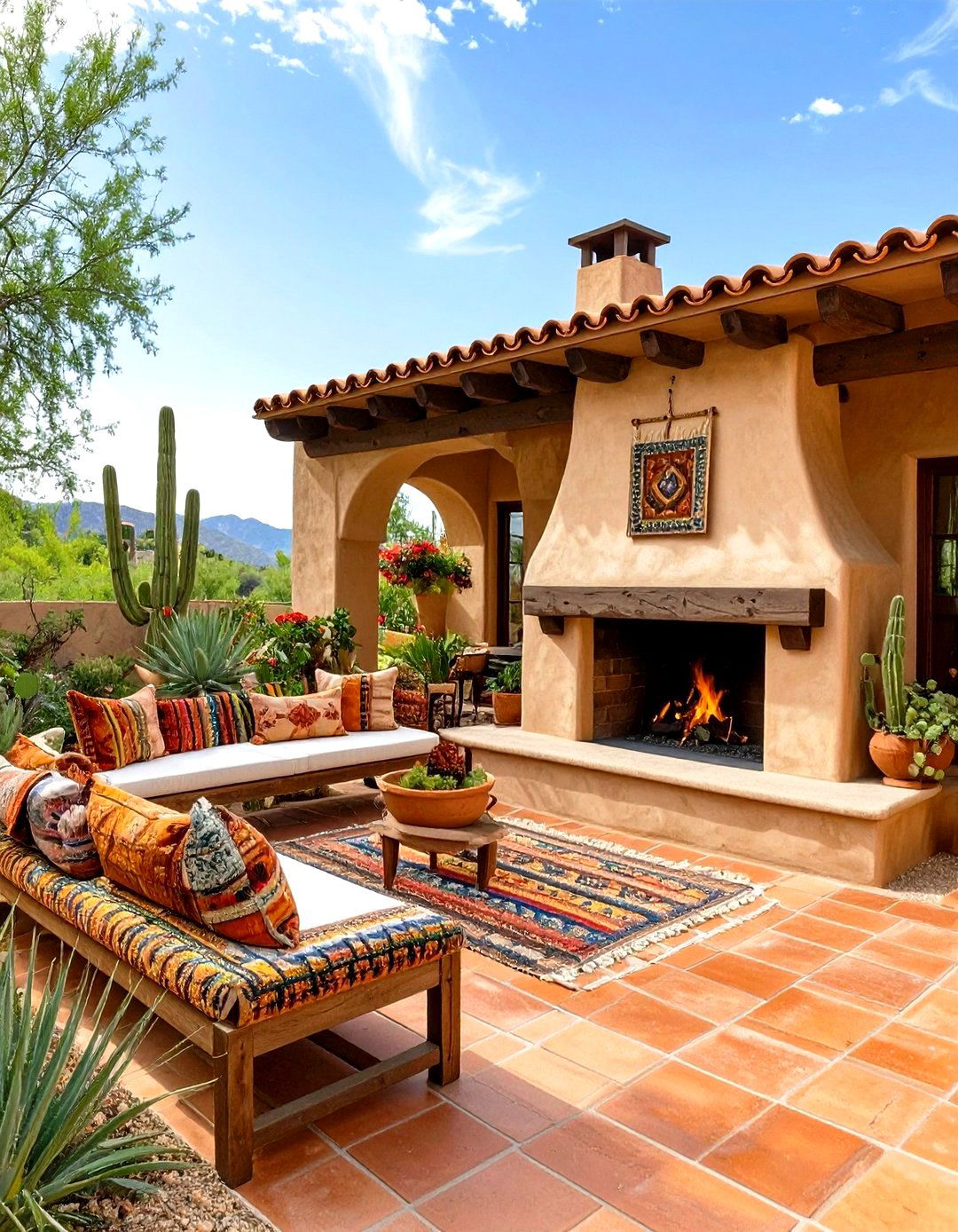 Southwestern Style Patio - 30 home design furniture ideas